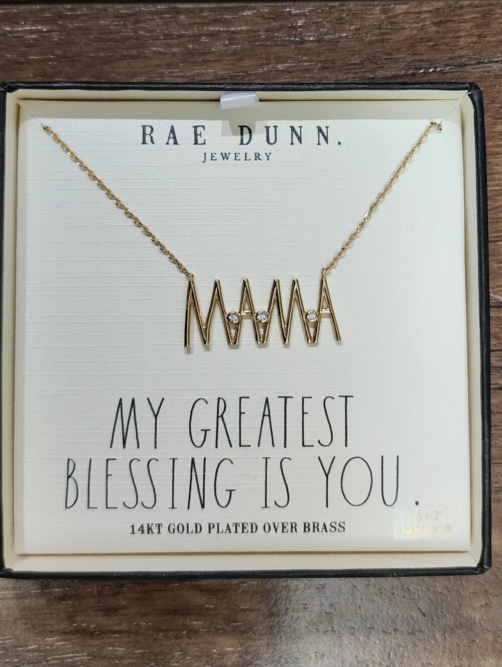 NWT Rae Dunn "Mama" Necklace